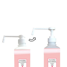 画像をギャラリービューアに読み込む, 除菌アルコール75　新FAVOSH　ROSE(ファボッシュローズアルコール)500ml　シャワーポンプ　食品添加物　国産　おしゃれ　お得　香付き
